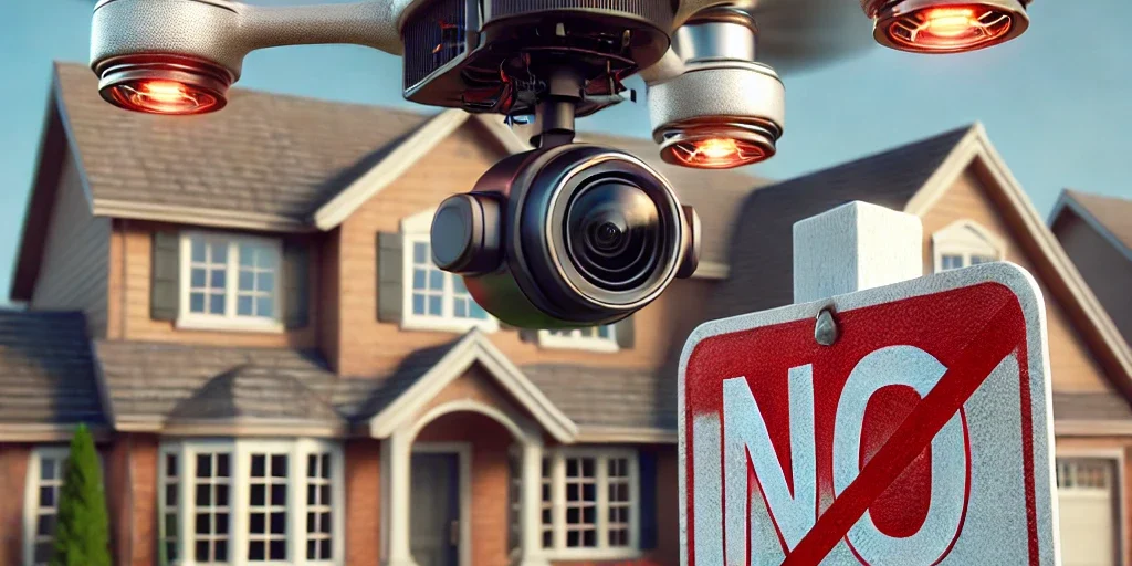 Drone photo interdites